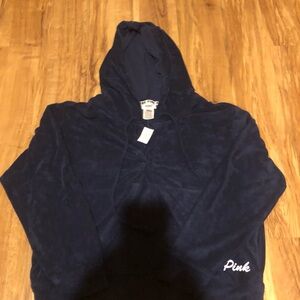 PINK Victoria's Secret Dark Blue Hoodie